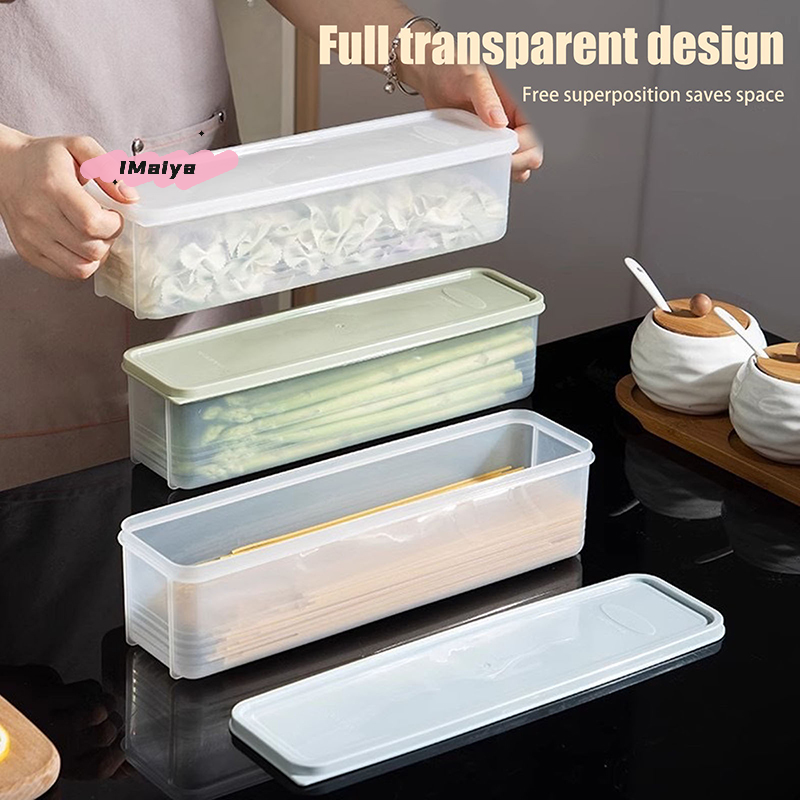 Airtight Cereal Jar - M-Airtight Pasta Container with Lid Spaghetti