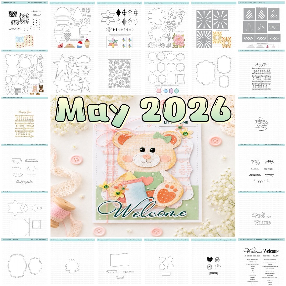 Food Storage Baby - Summer 2026 Bear Florals Baby Ice