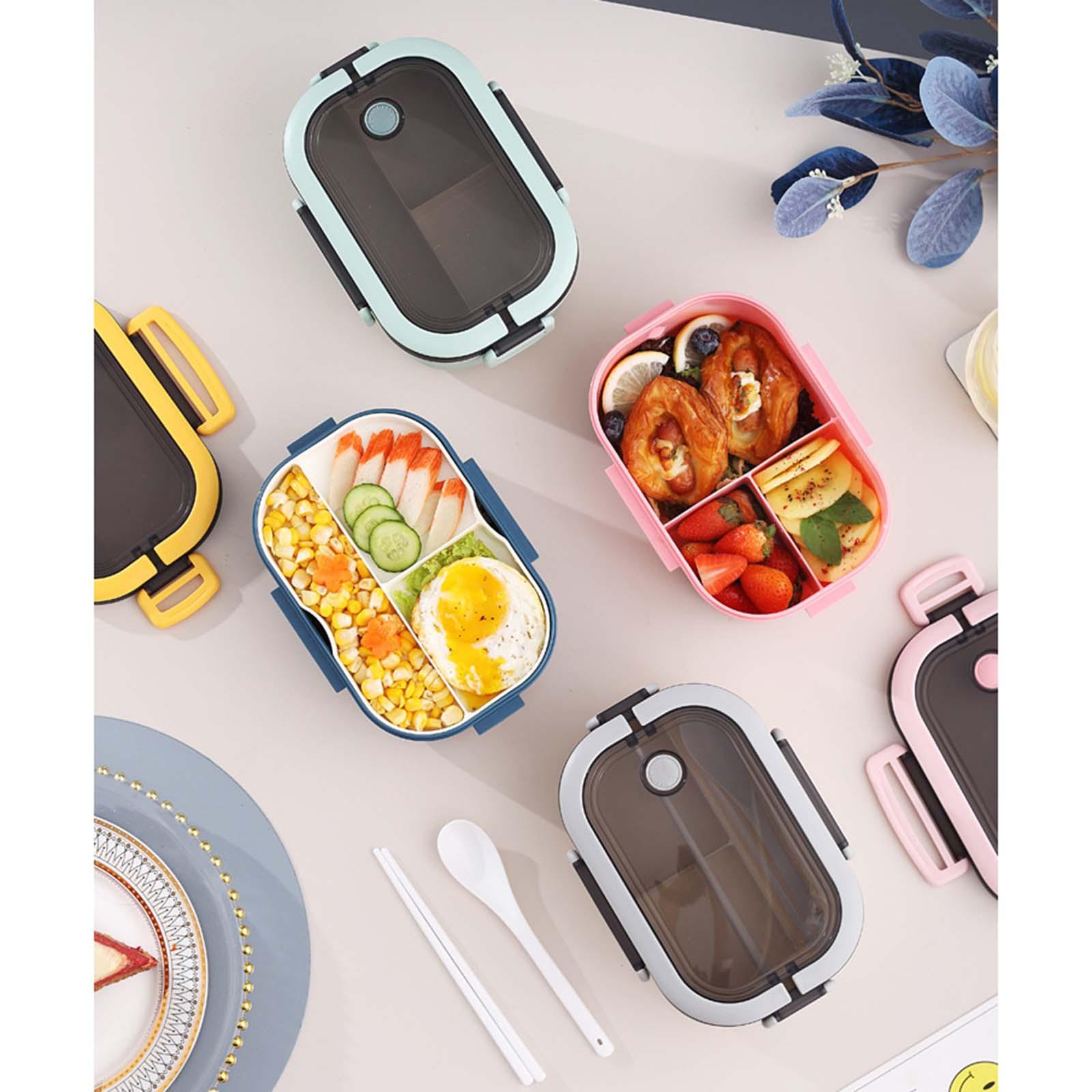 Food Storage Hot Box - Silicone Lunch Container 800ml with Handle