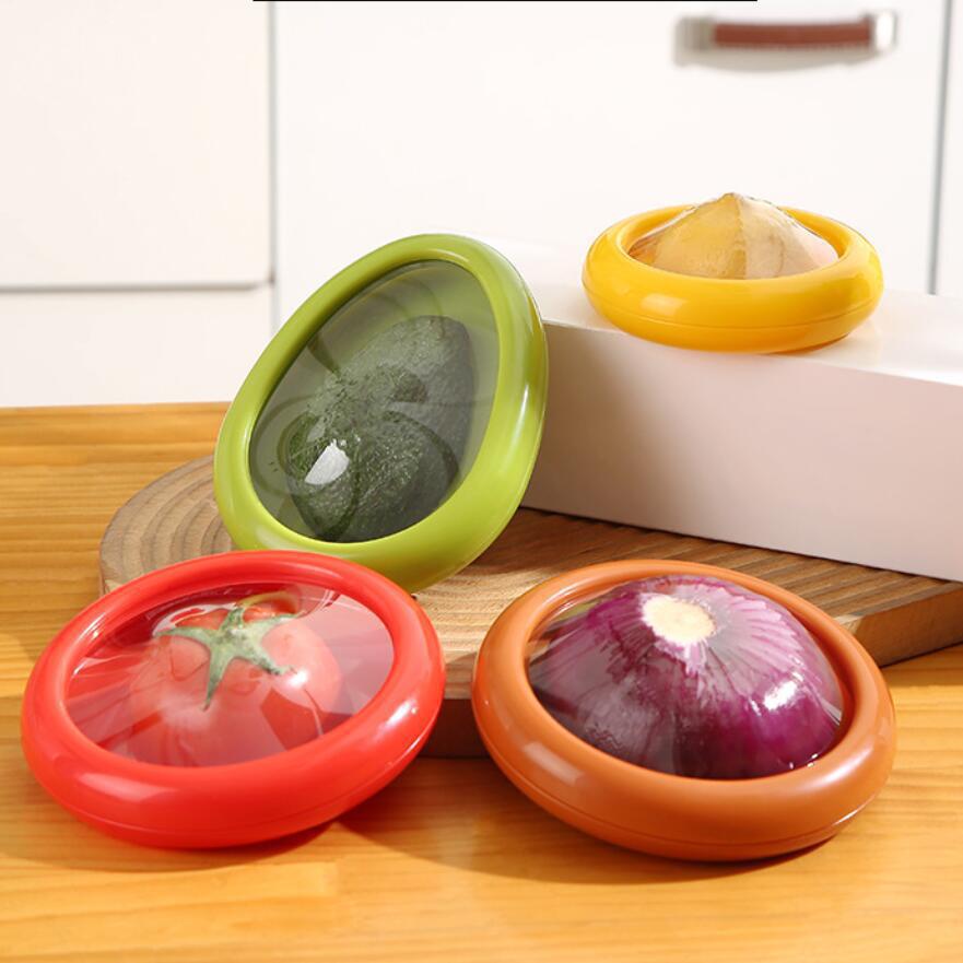 Food Storage Cabinet - Silicone Fruit and Vegetable Fresh-keeping Box,