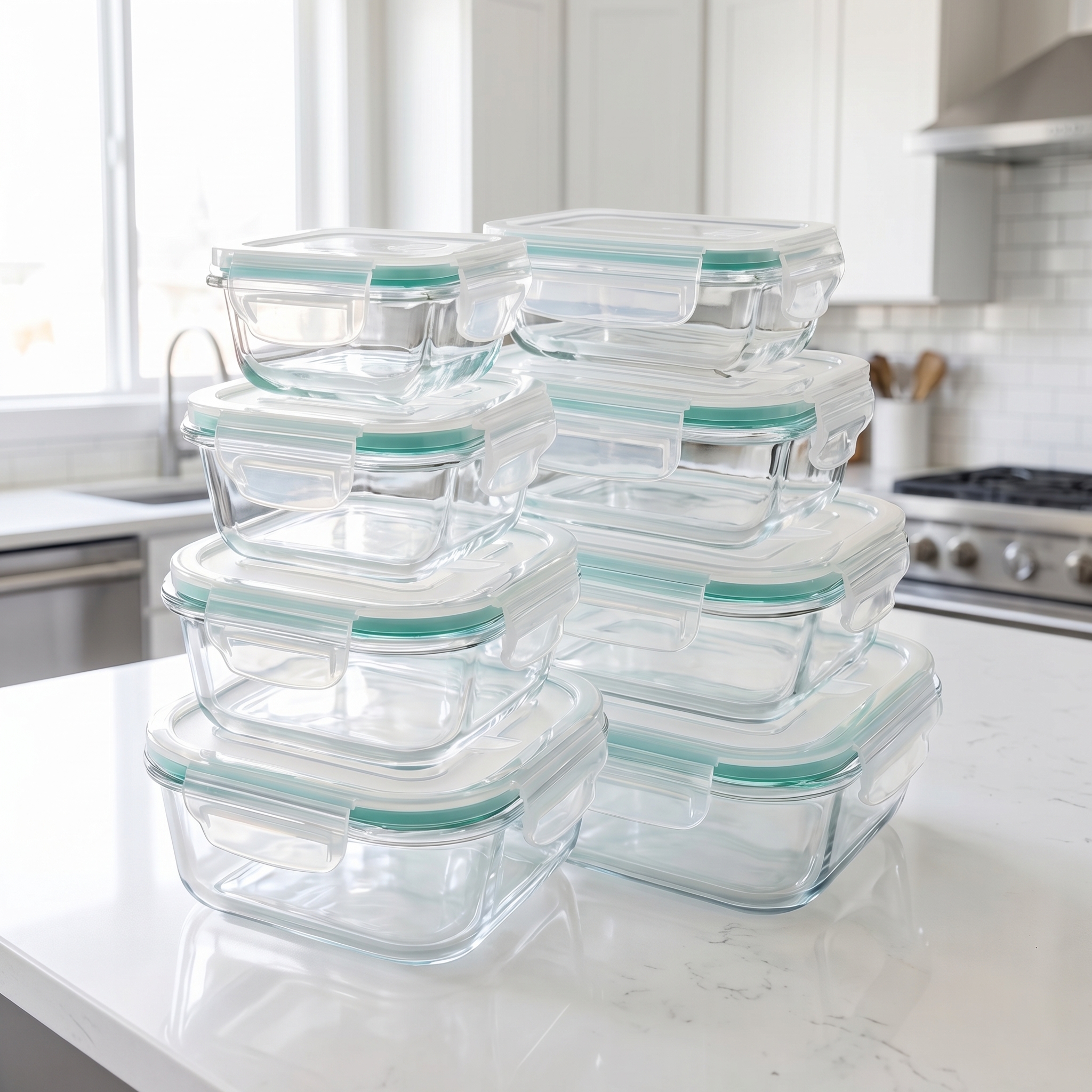 Food Storage And Preservation - A set of 8 food storage