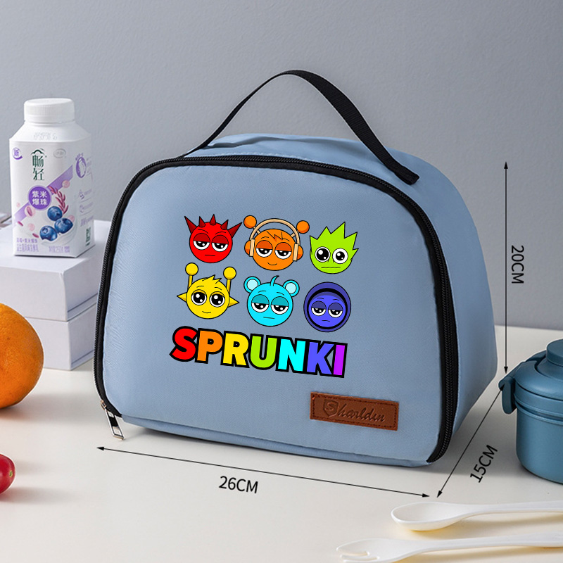 Food Storage Warmer - Sprunkis Picnic Bento Pack Cartoon Lunch