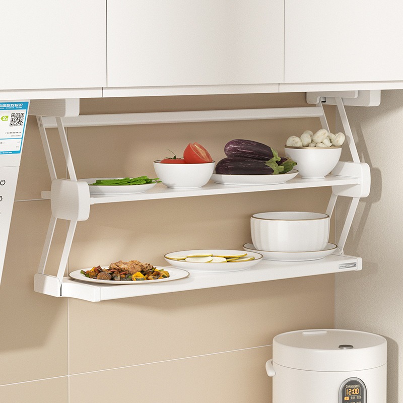 Food Storage In Cabinets - Stainless Steel Wall Cabinet Rack Foldable