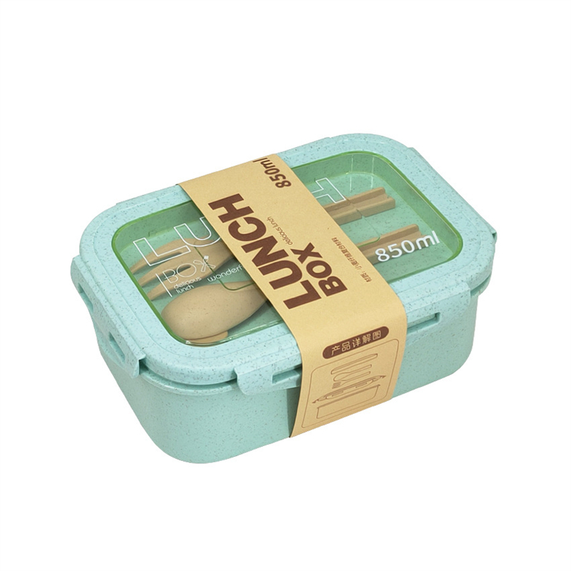 Food Storage With Dividers - 850ml Divided Lunch Box Portable Large