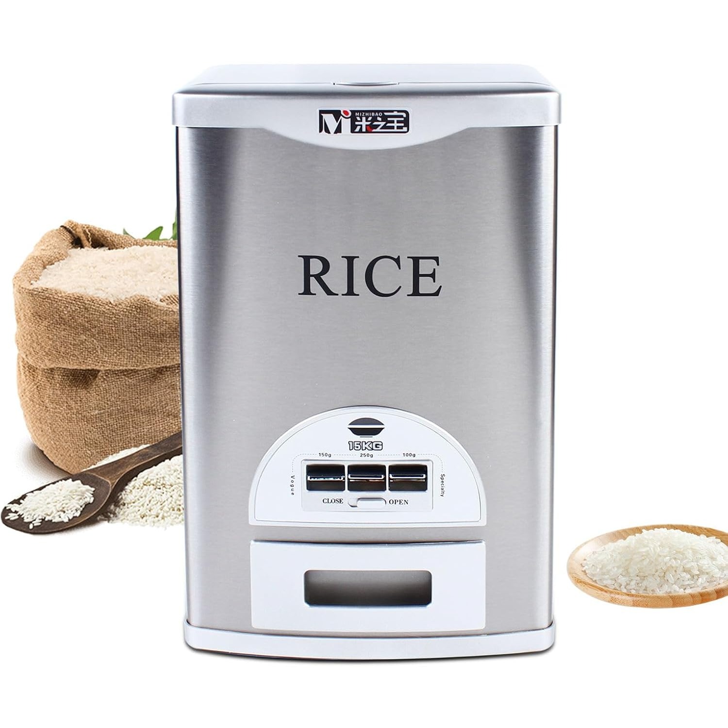 Food Storage Machine - Xuthusman Grain Container, Rice Dispenser Machine