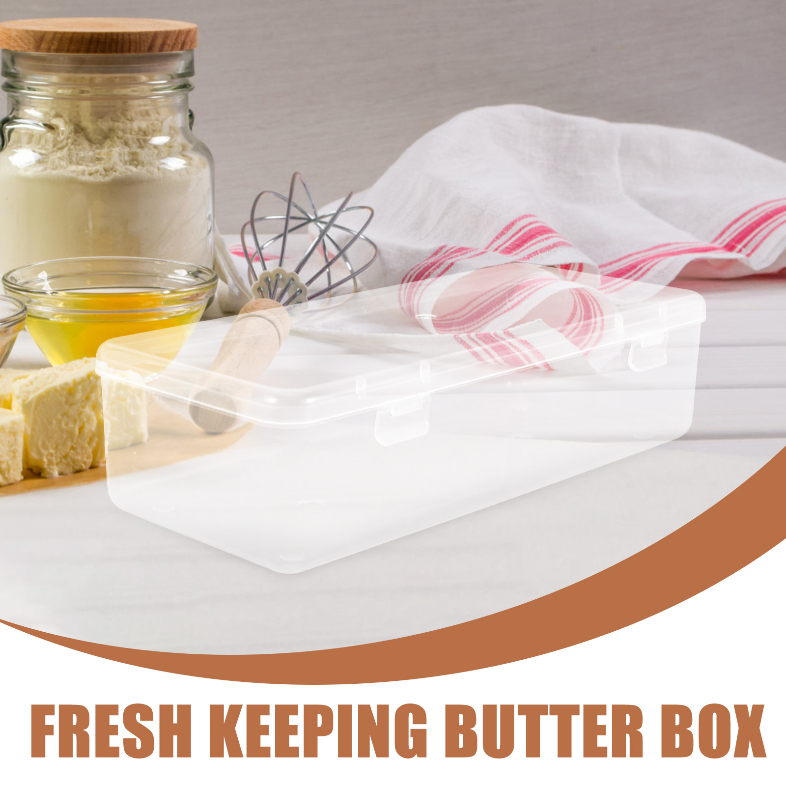 Sliced Box Butter Storage Cont - Food Storage For Long Term recension och pris