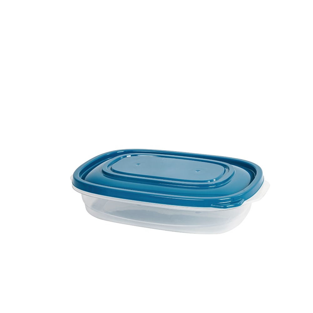 4-Pack Rectangle Plastic Food  - Food Storage Plastic Containers With Lids recension och pris