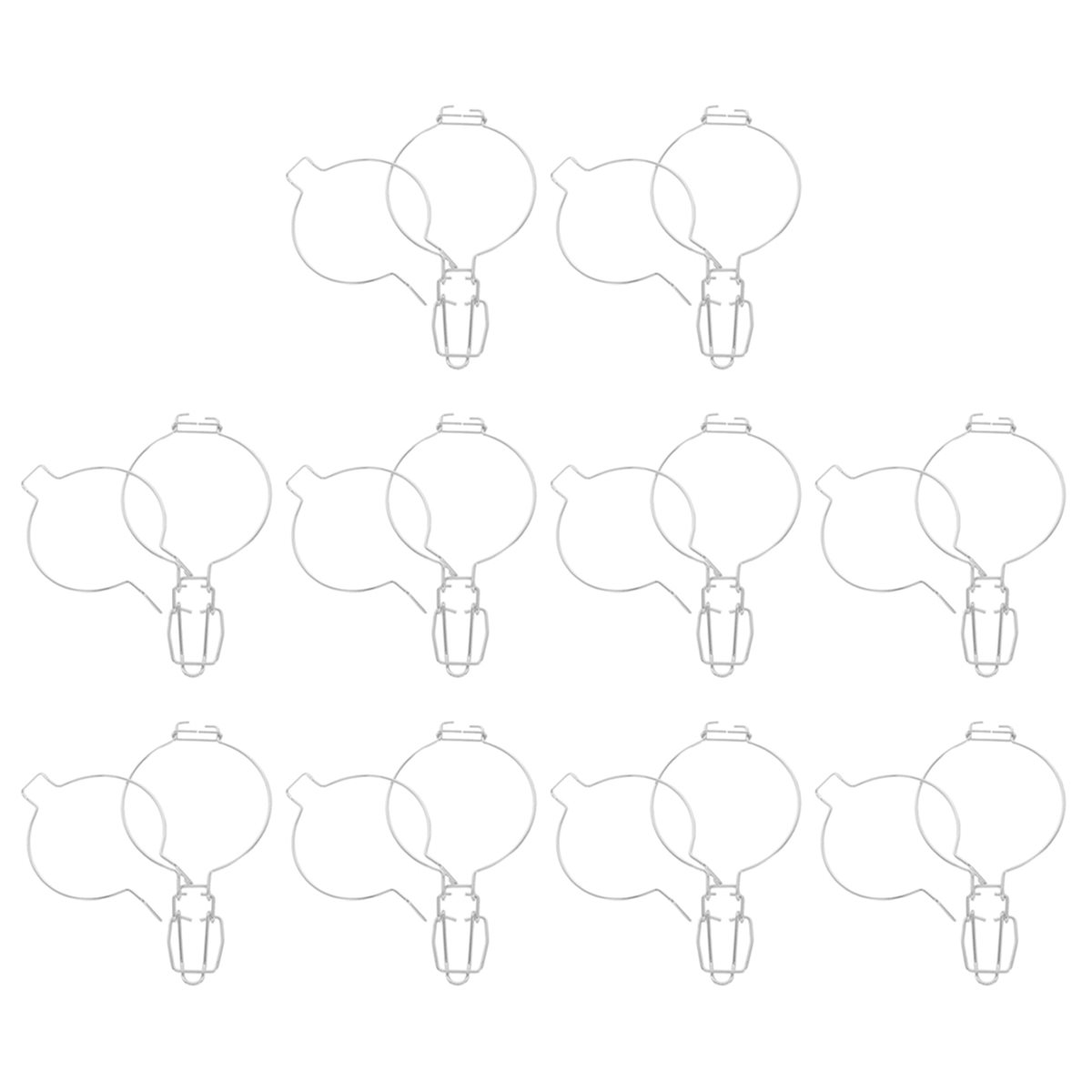 10pcs Stainless Steel Jar Wire - Food Storage With Lock recension och pris