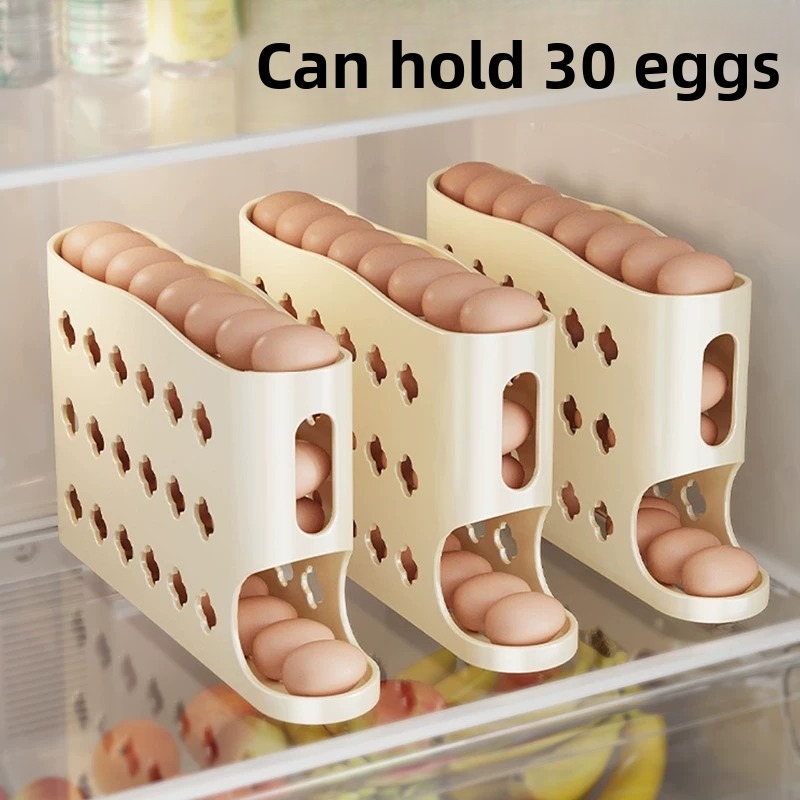 Capacity Auto Rolling Egg Hold - Egg Storage Holder recension och pris