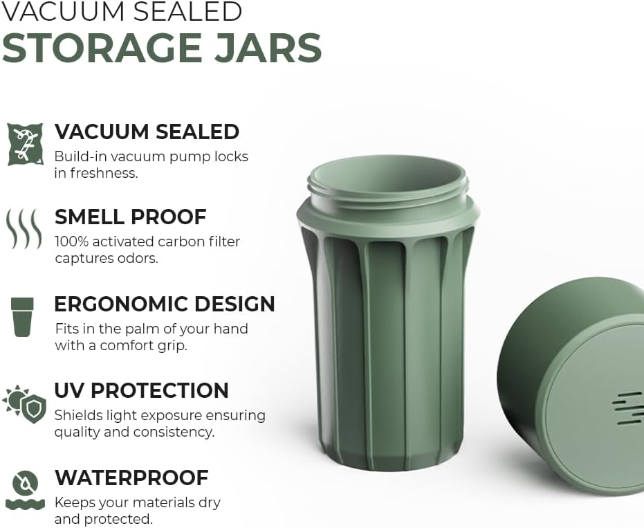 Air Tight Smell Proof Containe - Food Storage Canister recension och pris