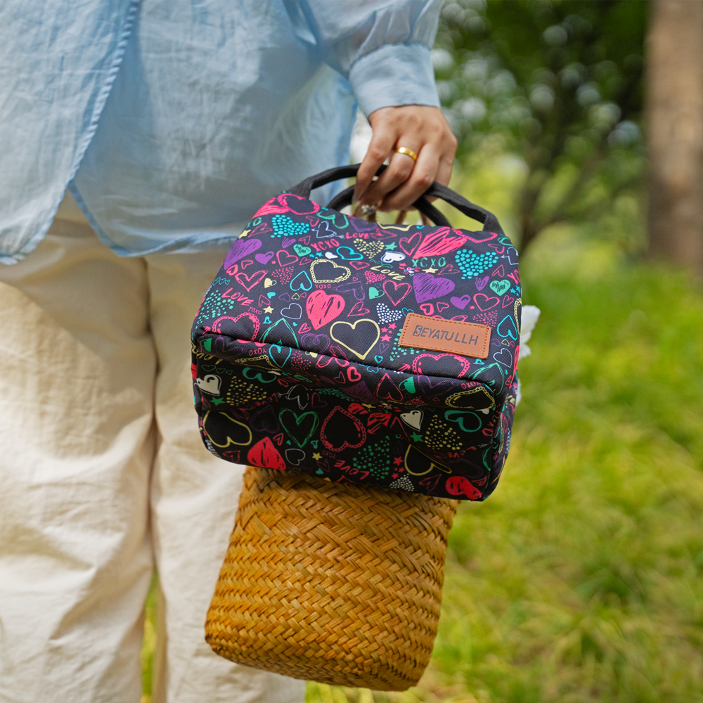 Lunch Bag Cooler Bag Picnic Bo - Food Storage Hot Box recension och pris