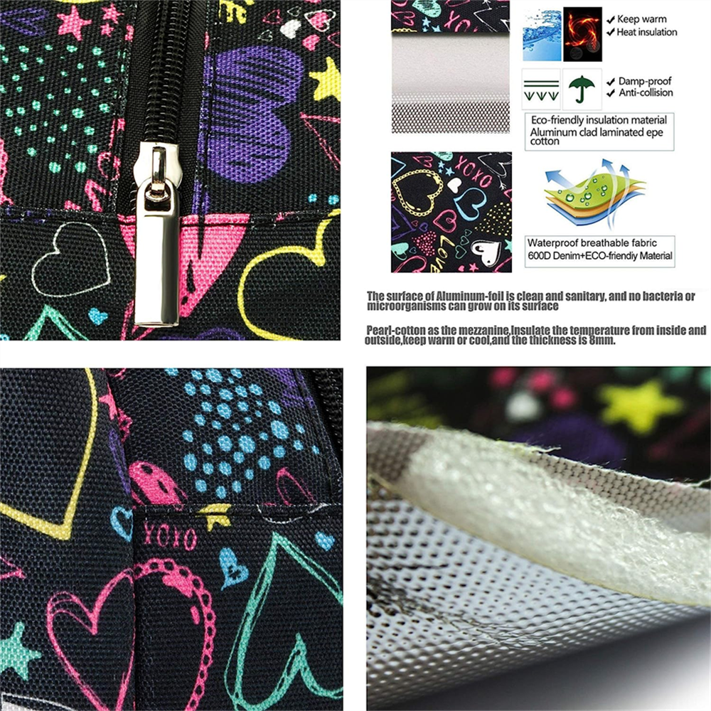 Lunch Bag Cooler Bag Picnic Bo - Food Storage Hot Box recension och pris