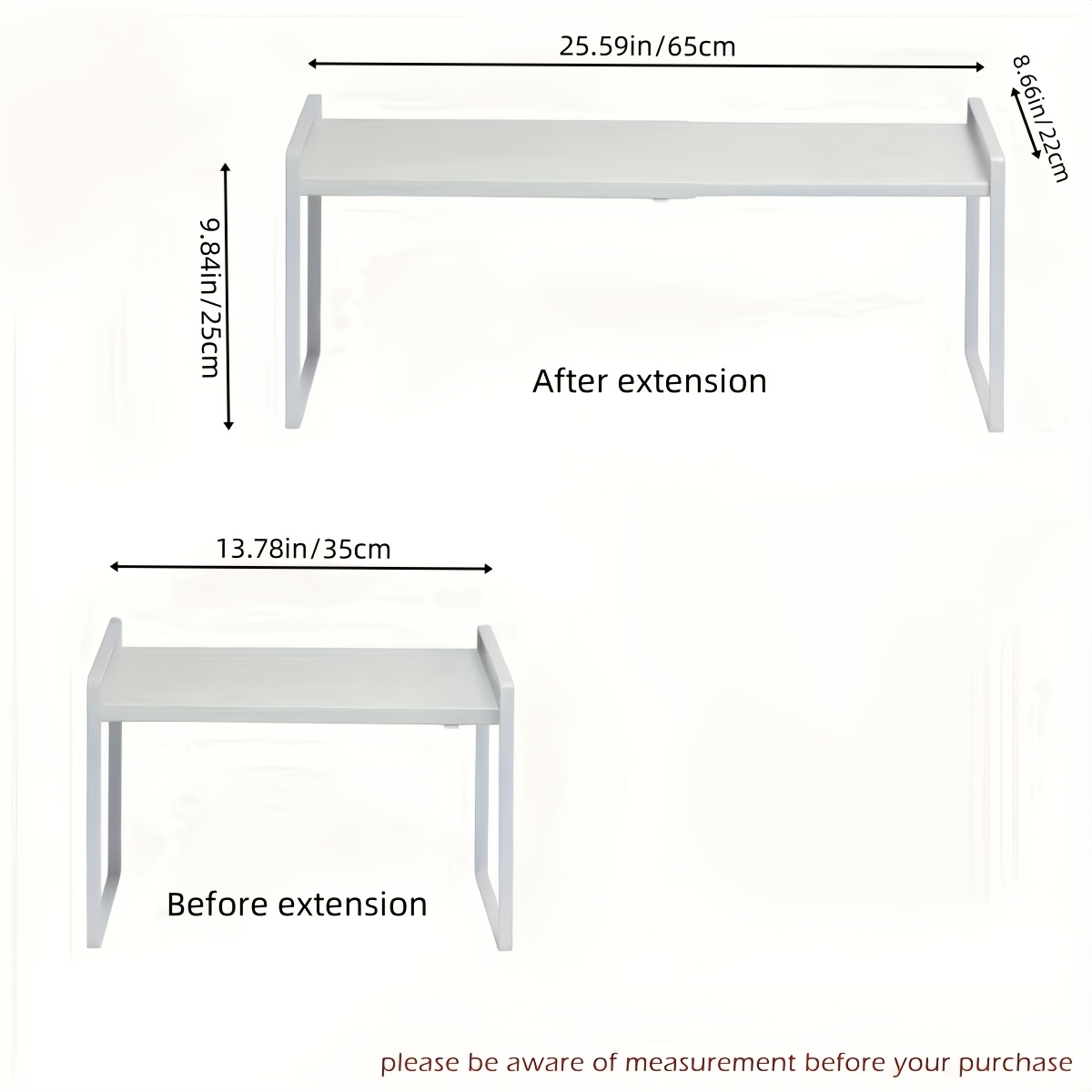 Adjustable&Extendable Metal Ca - Food Storage In Cabinets recension och pris