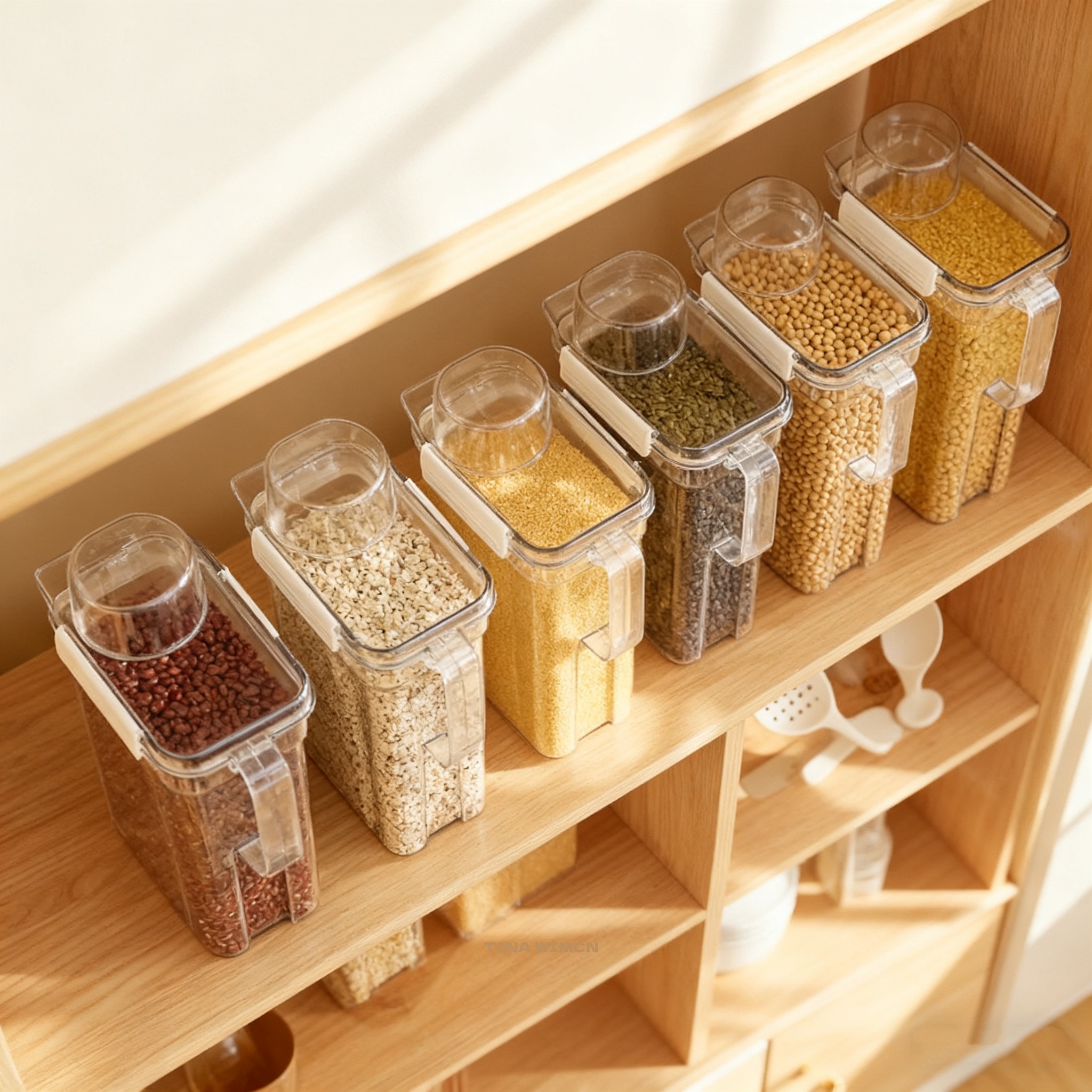 Cereal Containers Storage,3L A - Airtight Cereal Jar recension och pris