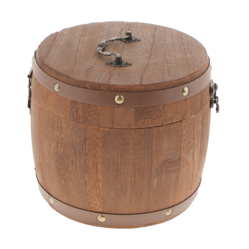 Wooden Tea Canister Airtight F - Food Storage Jars Plastic recension och pris