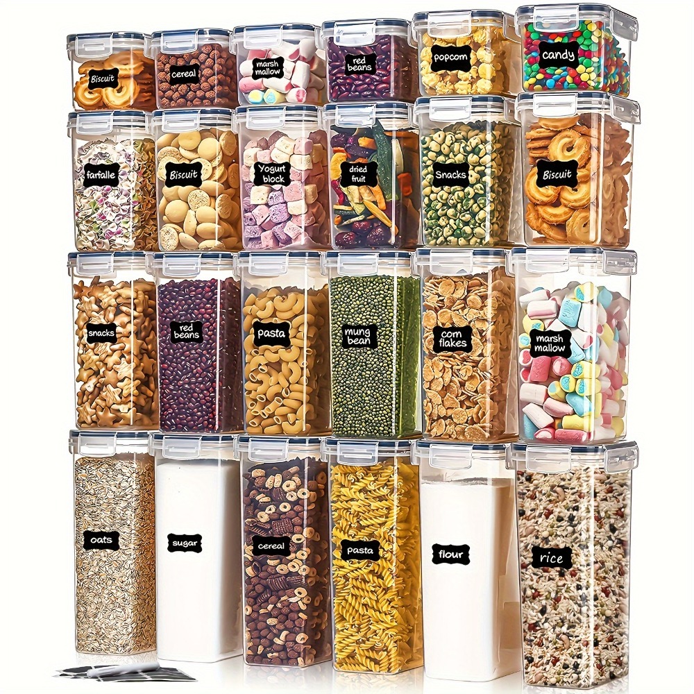 24Pcs Food Storage Containers  - Food Storage And Preservation recension och pris
