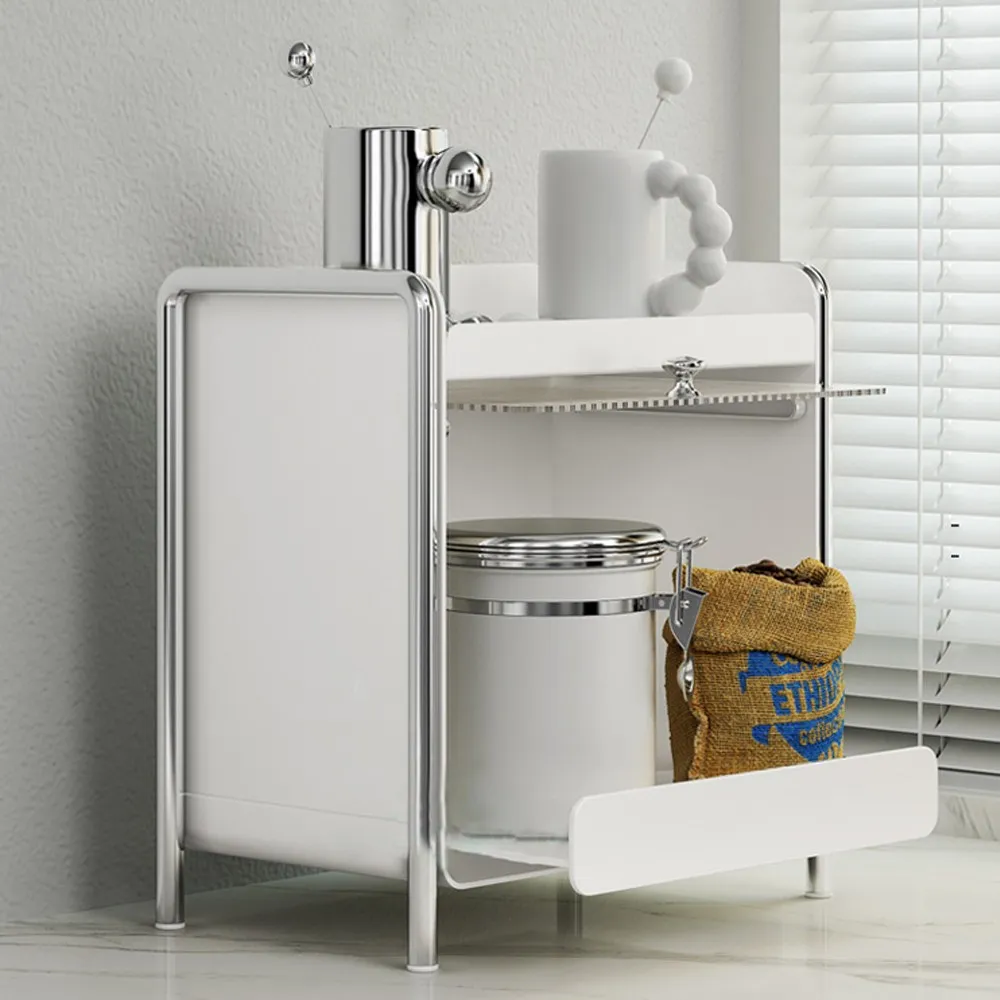 Desktop Organizer Storage Cabi - Food Storage In Cabinets recension och pris