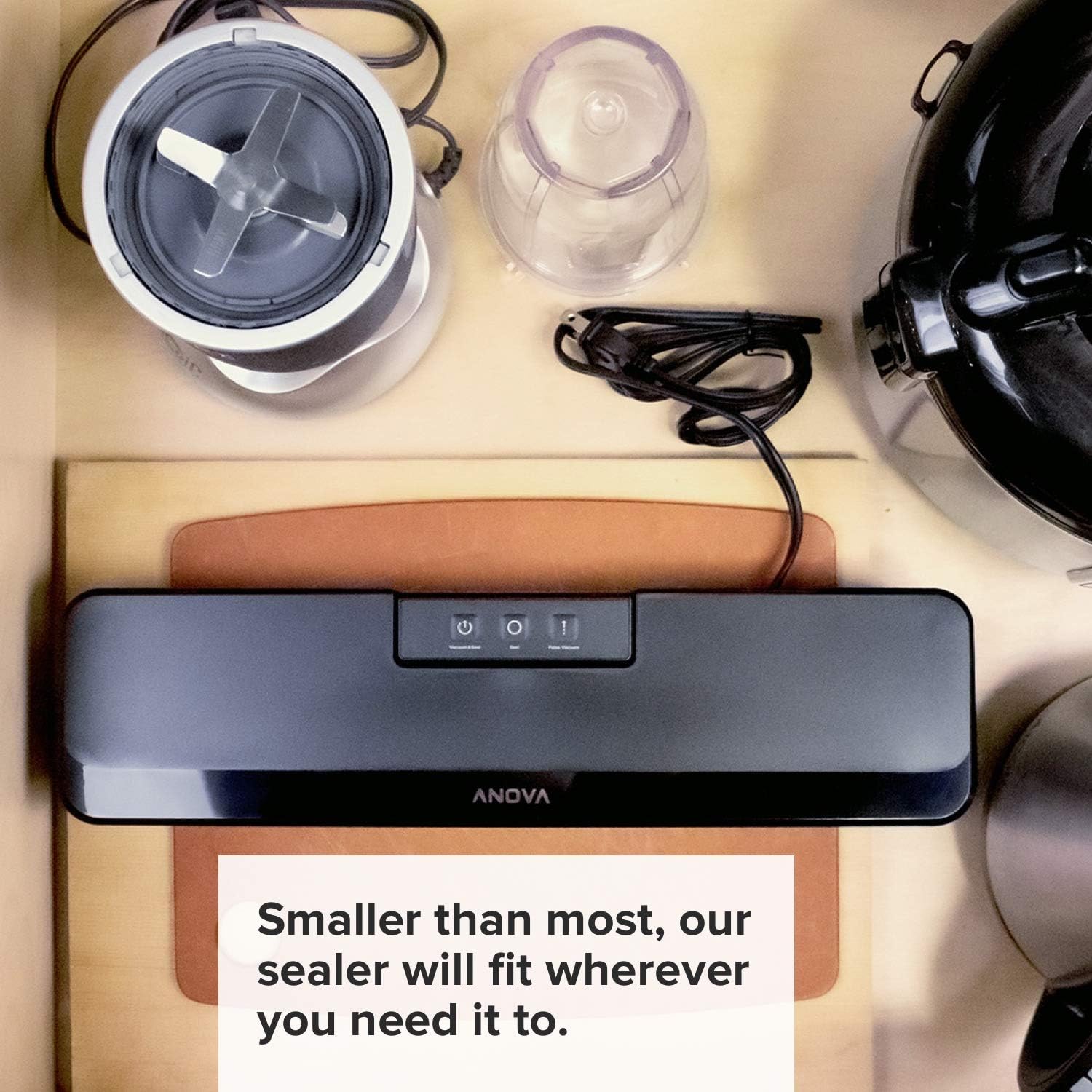 Slim Compact Vacuum Sealer Mac - Food Storage For Long Term recension och pris