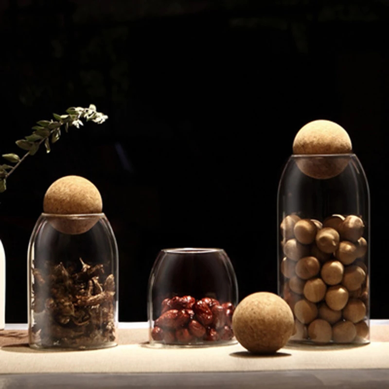 BOZZH Ball Cork Lead-free Glas - Food Storage Lidl recension och pris