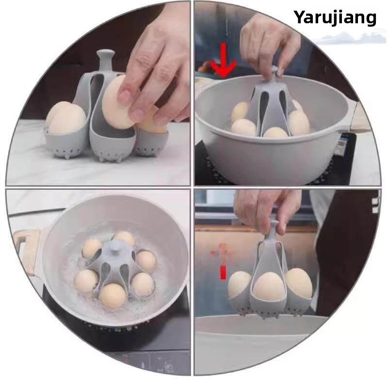 Food Grade Silicone Egg Cooker - Egg Storage Holder recension och pris