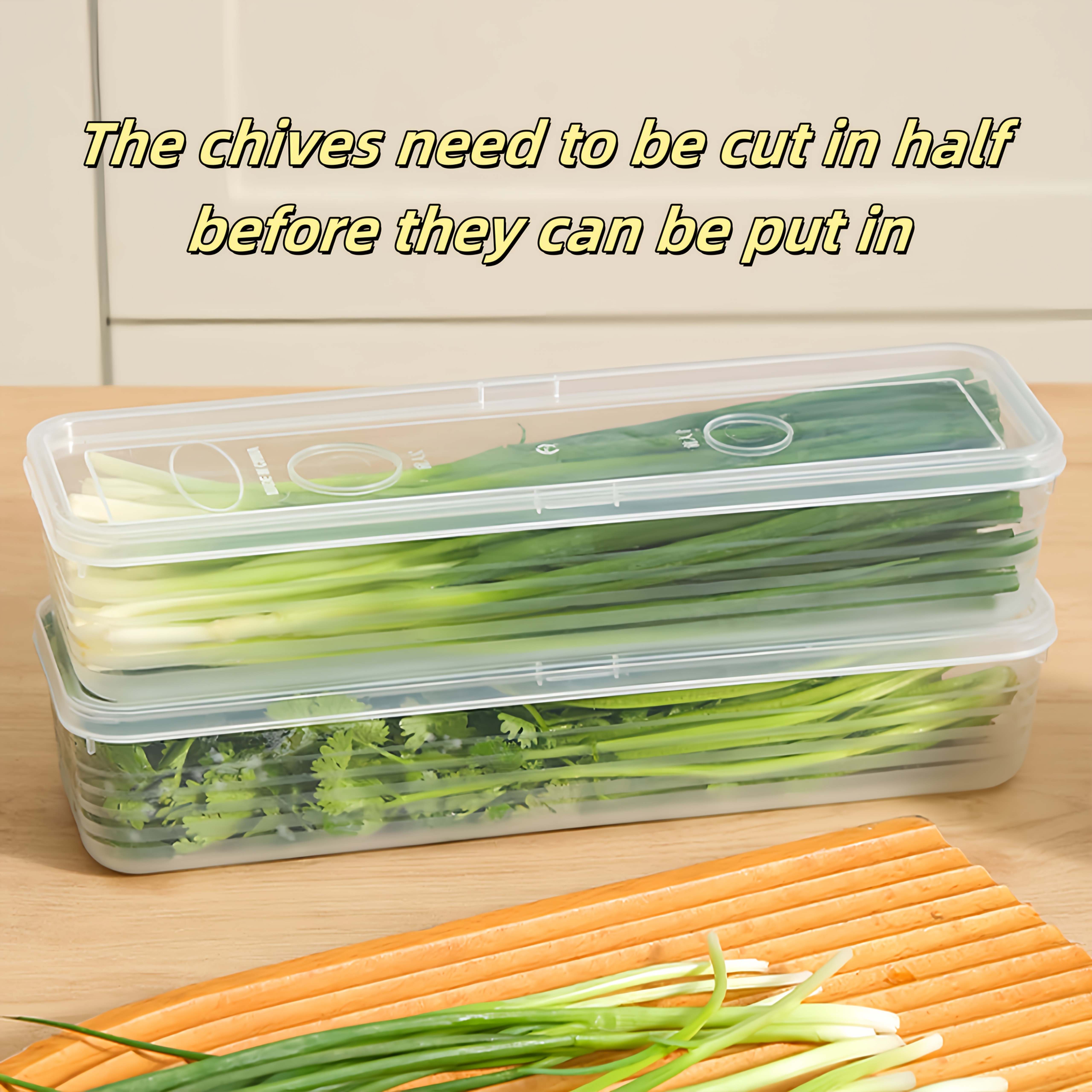 2/4/6pcs Food Vegetable Storag - Food Storage Jars Plastic recension och pris