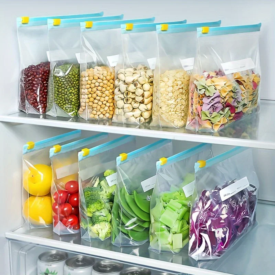 10/20pcs Thickened Sliding Loc - Food Storage With Lock recension och pris