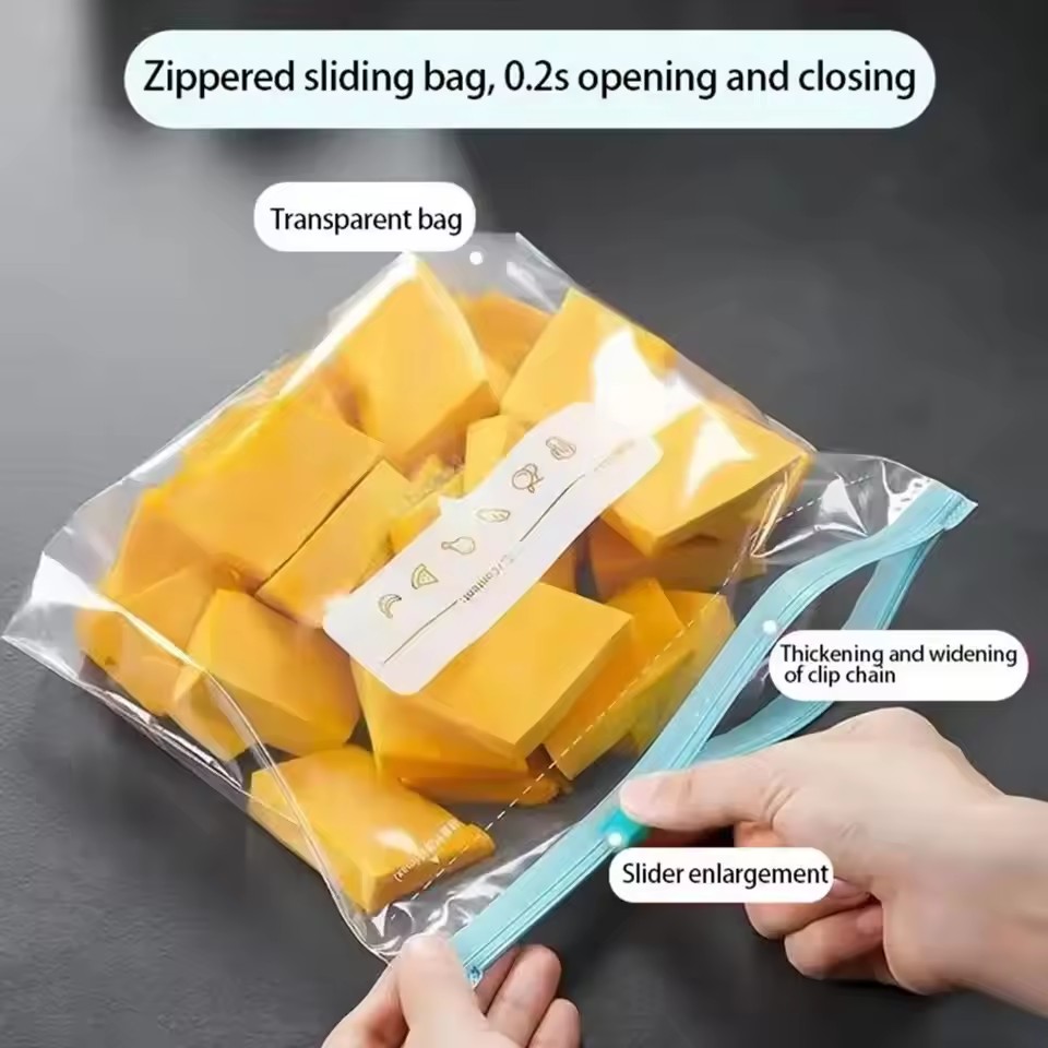 10/20pcs Thickened Sliding Loc - Food Storage With Lock recension och pris