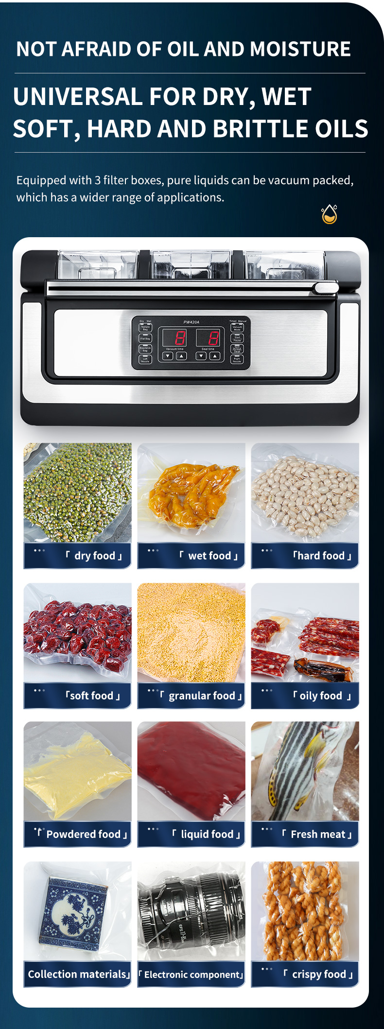 Kitchen Vacuum Food Preservati - Food Storage Machine recension och pris