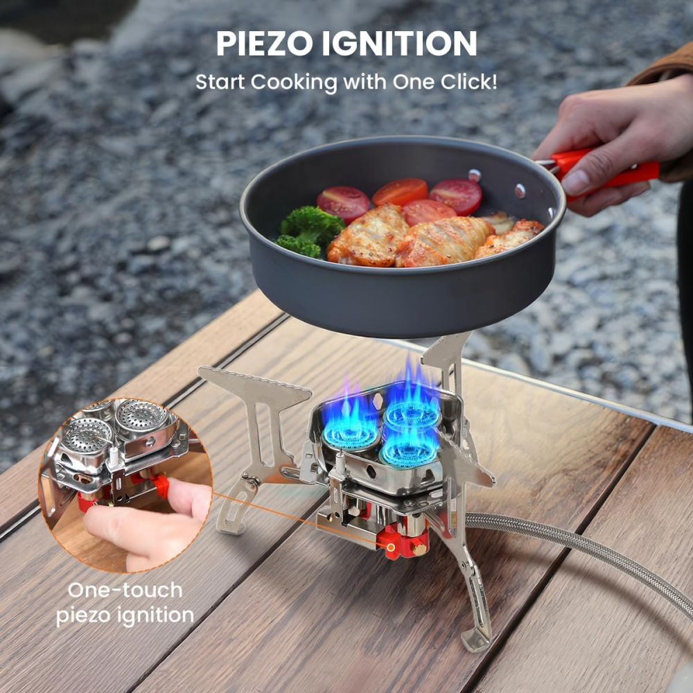 Outdoor Portable Burner Travel - Food Storage Warmer recension och pris