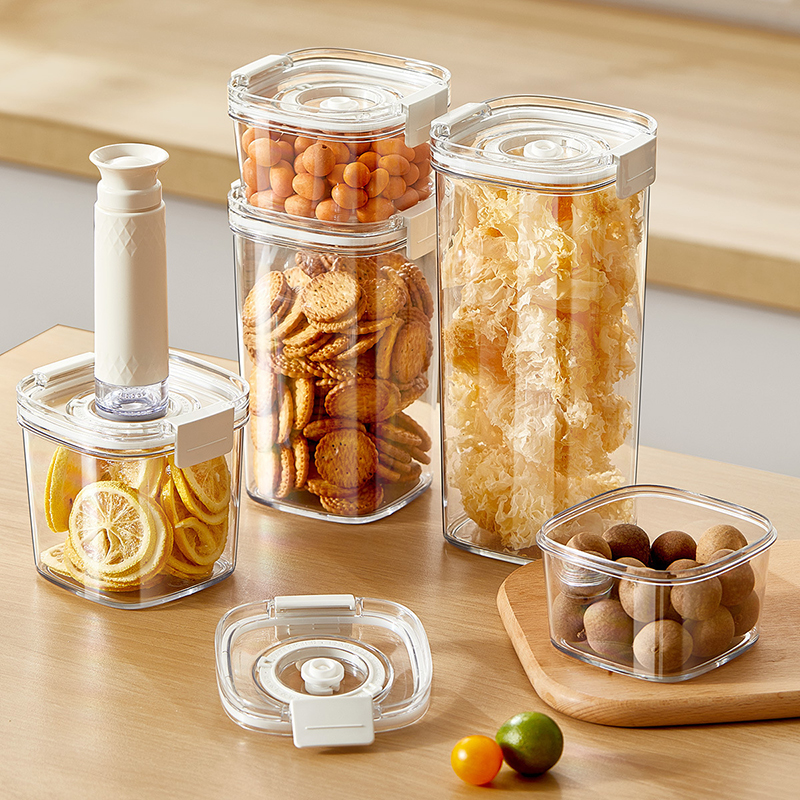 Vacuum Sealed Tank Coffee Bean - Airtight Cereal Jar recension och pris