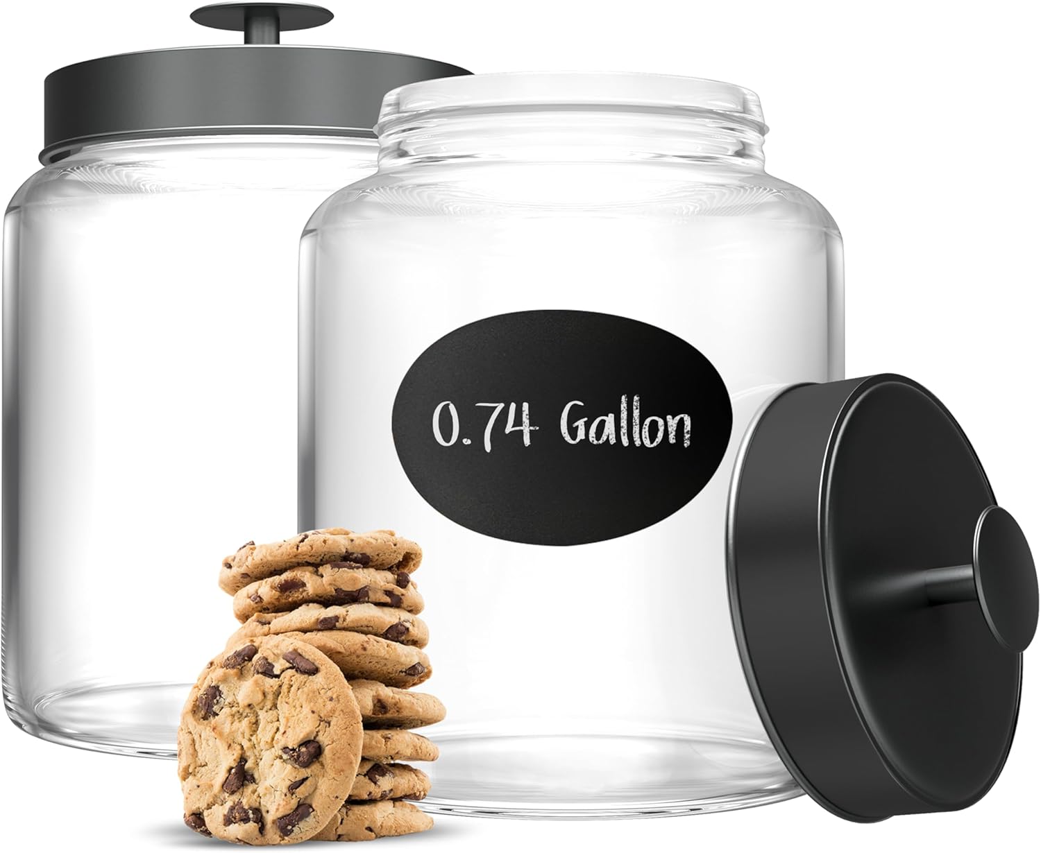 Glass Kitchen Canister Set, Fo - Food Storage For Pantry recension och pris