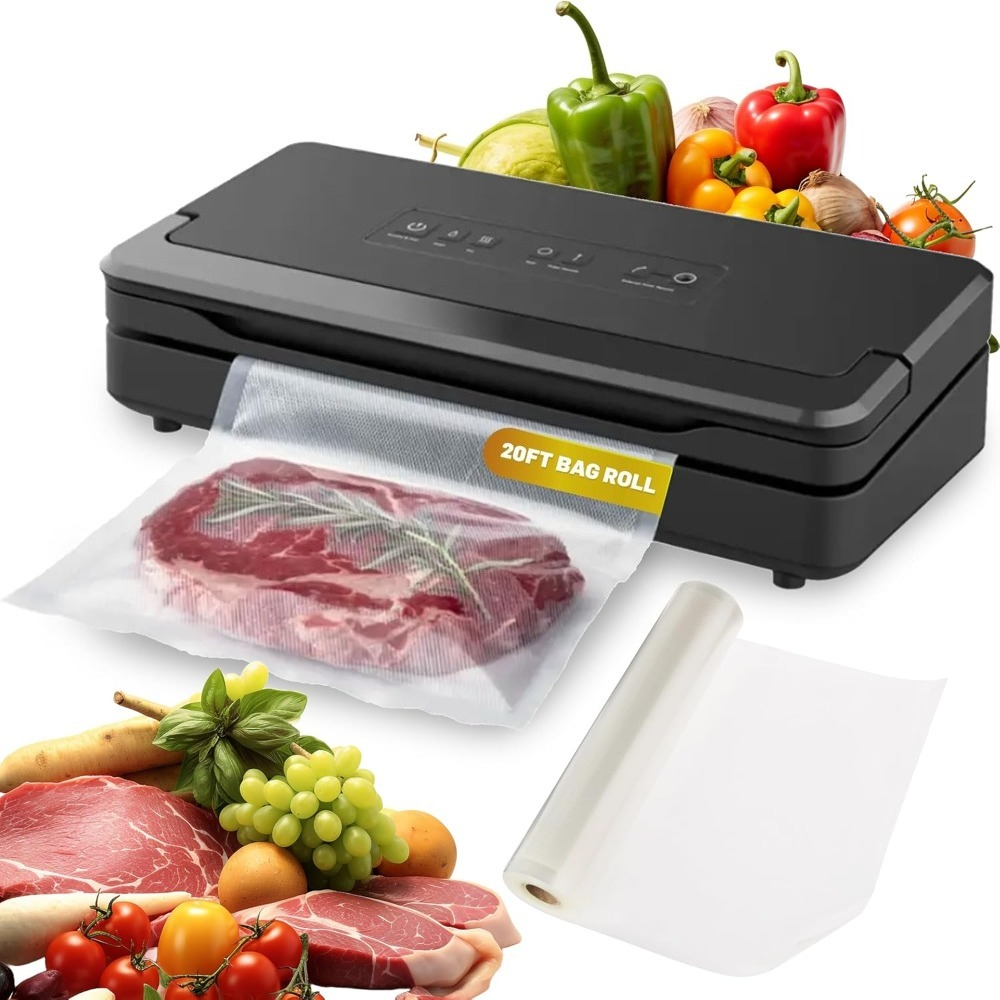 Large Vacuum Sealer Machine wi - Food Storage For Long Term recension och pris