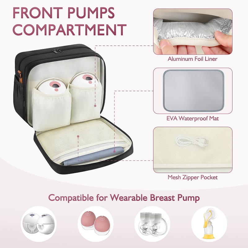 Detachable Breast Pump Bag wit - Food Storage In Cooler recension och pris