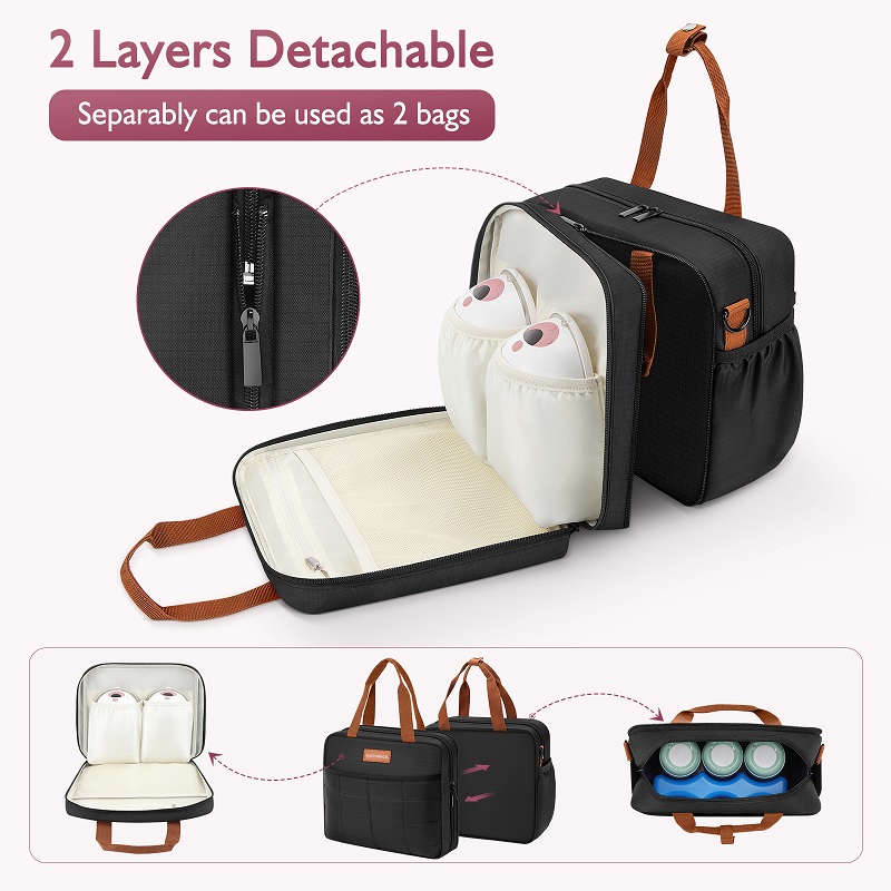 Detachable Breast Pump Bag wit - Food Storage In Cooler recension och pris
