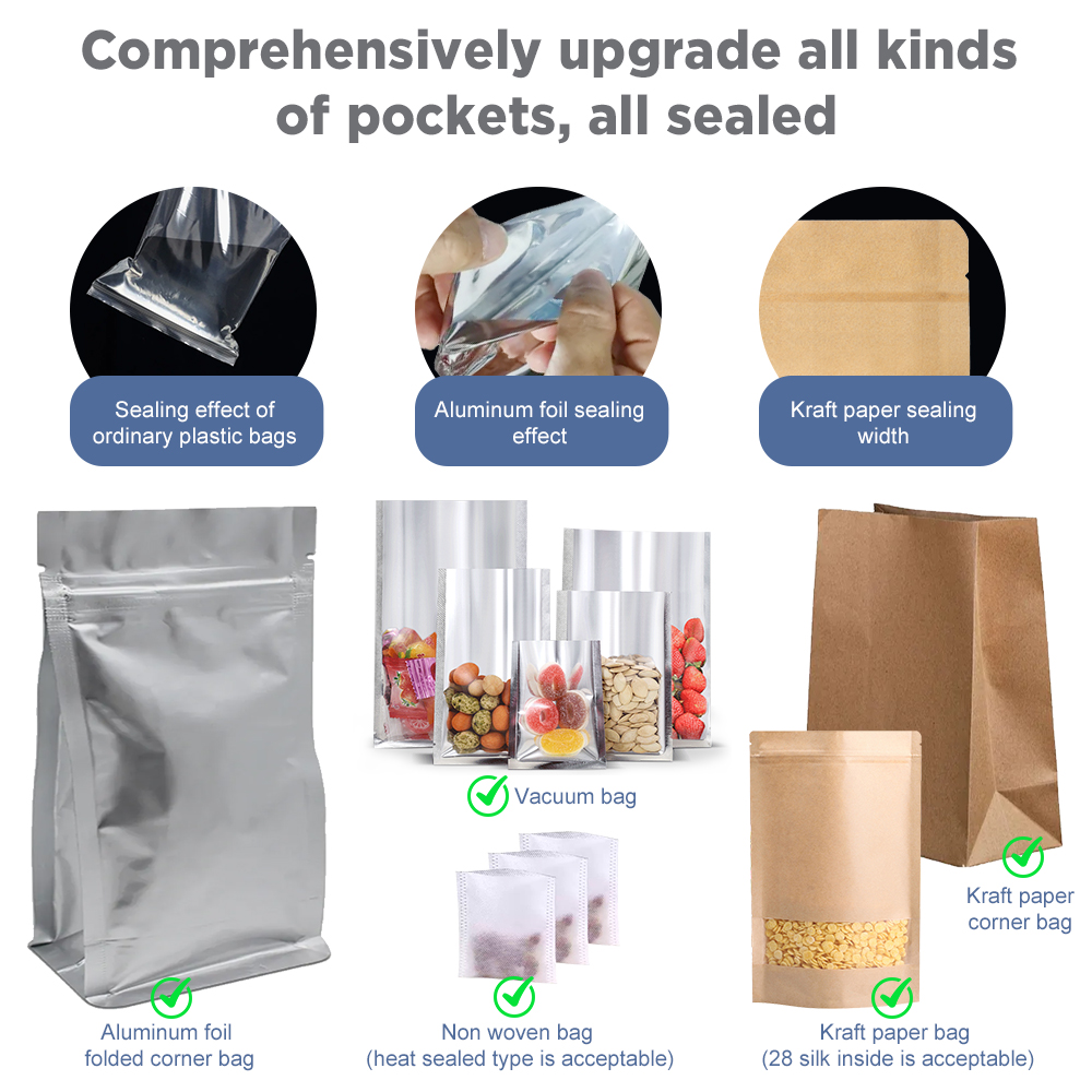 Impulse Sealer Machine Kitchen - Food Storage Machine recension och pris