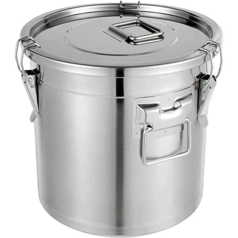 21L Stainless Steel Airtight C - Food Storage Canister recension och pris