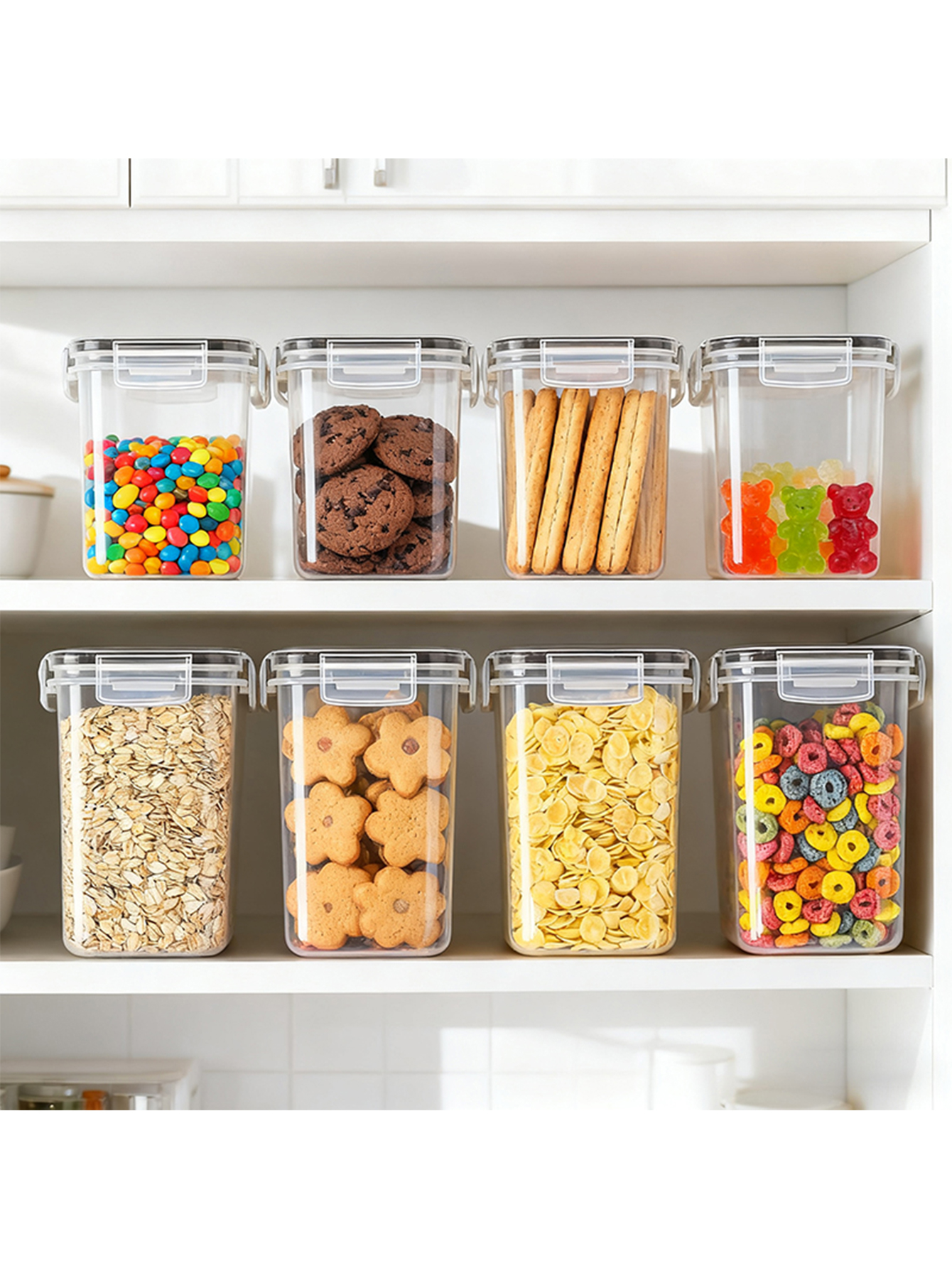 36PCS-Closed food storage cont - Food Storage For Pantry recension och pris