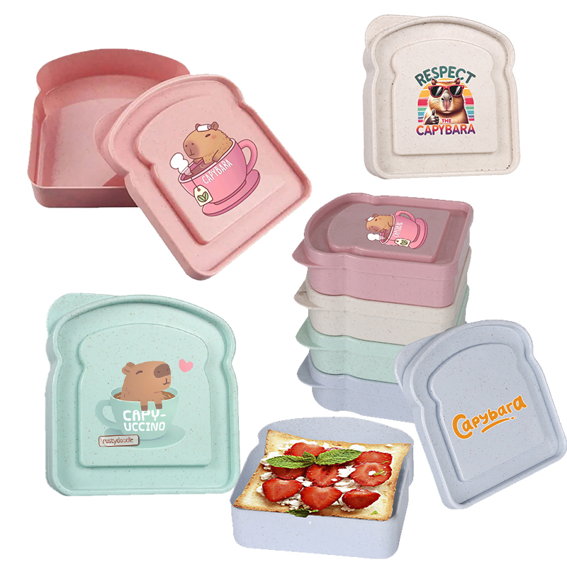 Capybara Sandwich Food Storage - Food Storage Jars Plastic recension och pris