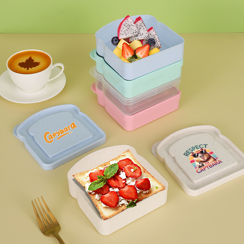 Capybara Sandwich Food Storage - Food Storage Jars Plastic recension och pris