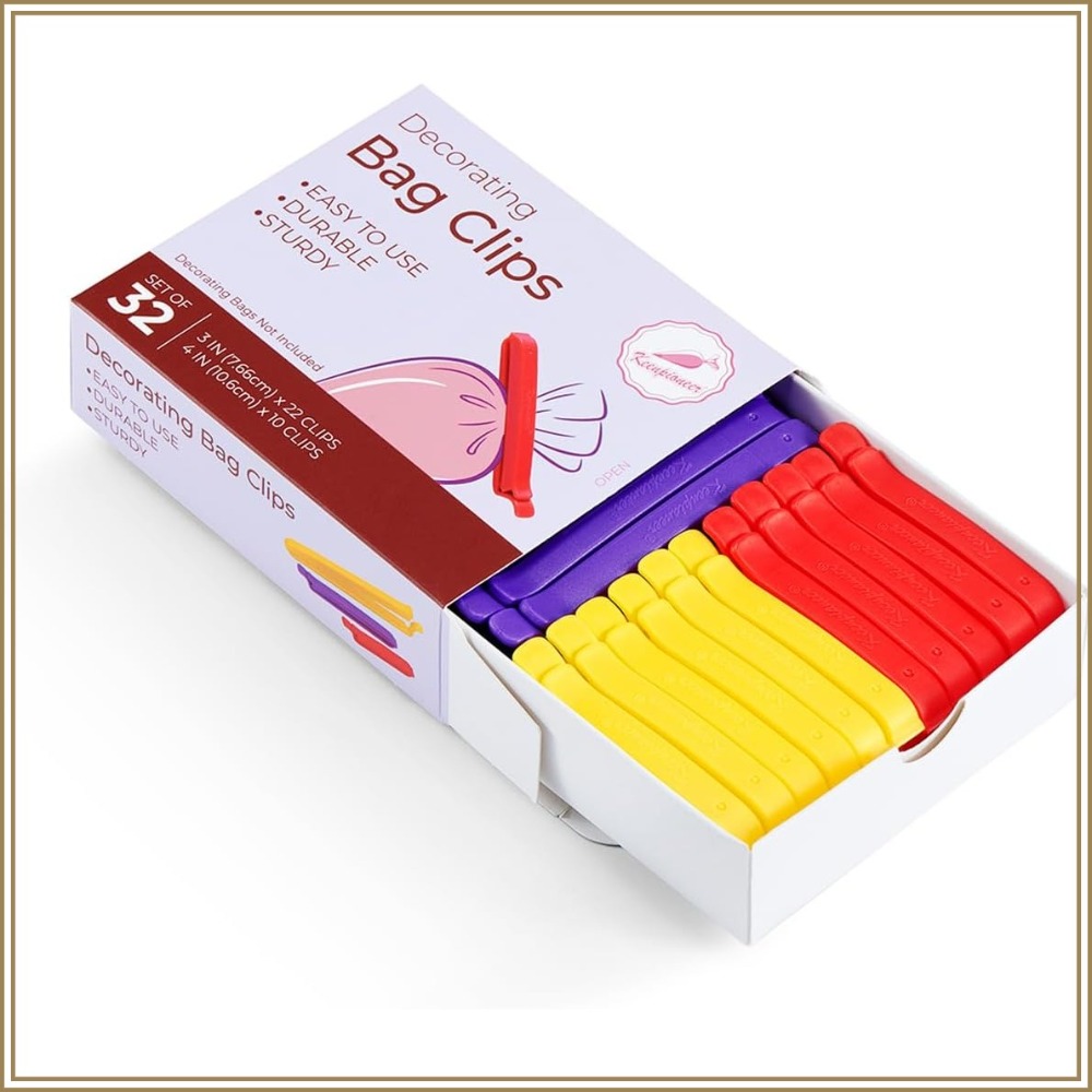 32 Pack Bag Sealing Clips, 3 & - Food Storage Reusable Bags recension och pris