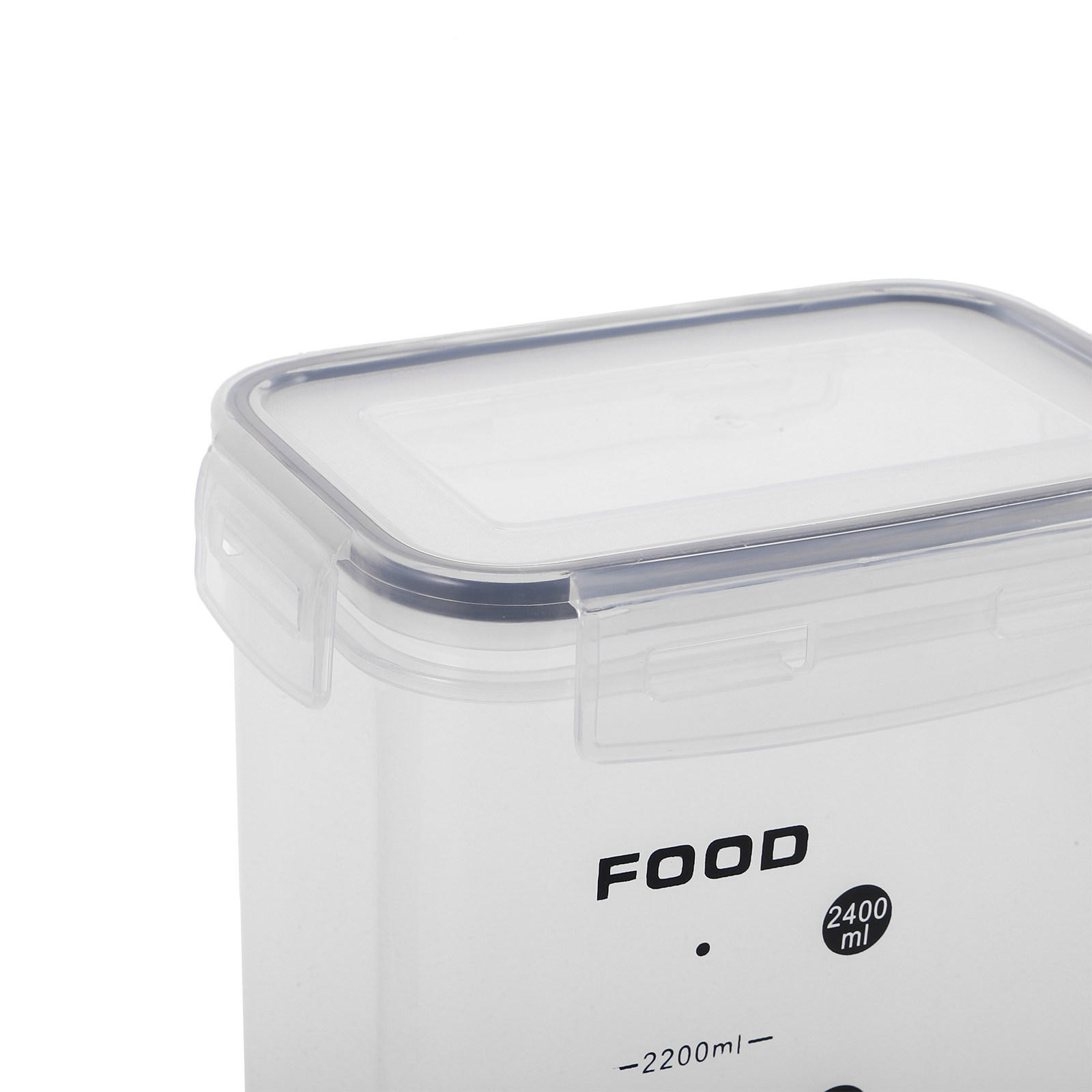 2Pcs Transparent Grain Storage - Airtight Cereal Jar recension och pris