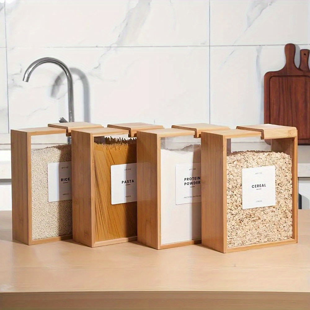 High Quality 101.44 Oz Bamboo  - Food Storage Unit recension och pris