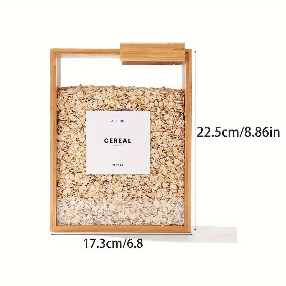 High Quality 101.44 Oz Bamboo  - Food Storage Unit recension och pris