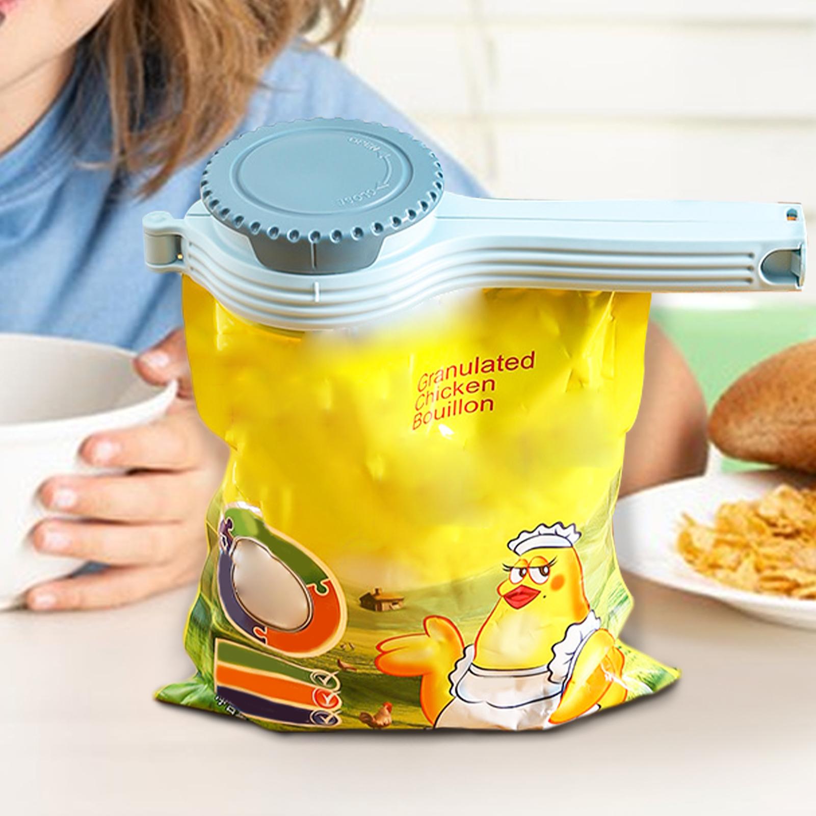 Reusable Food Bag Clips Sealer - Food Storage Reusable Bags recension och pris