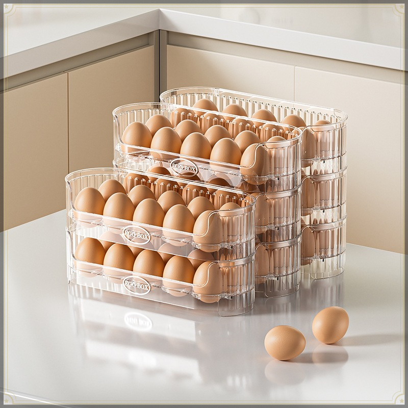 Stackable Egg Storage Box Mult - Egg Storage Holder recension och pris