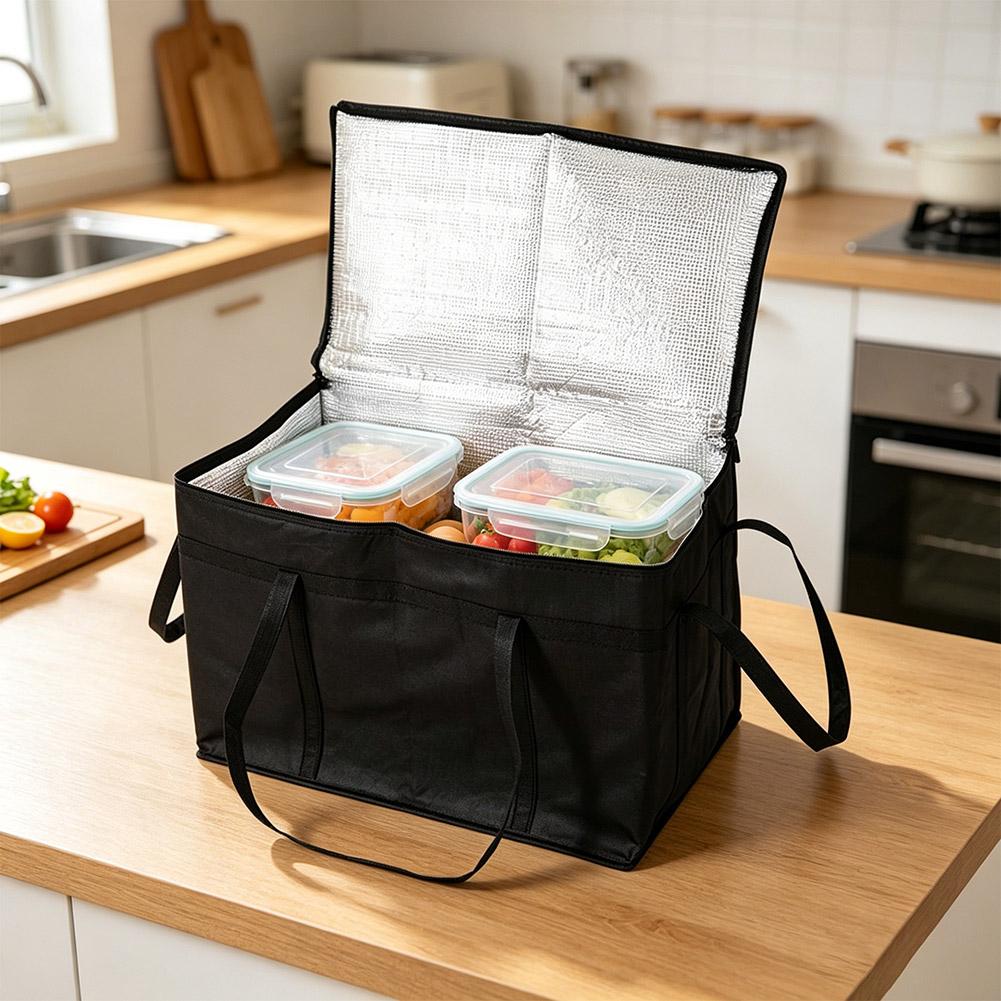 Insulated Thermal Tote Bag Big - Food Storage In Cooler recension och pris