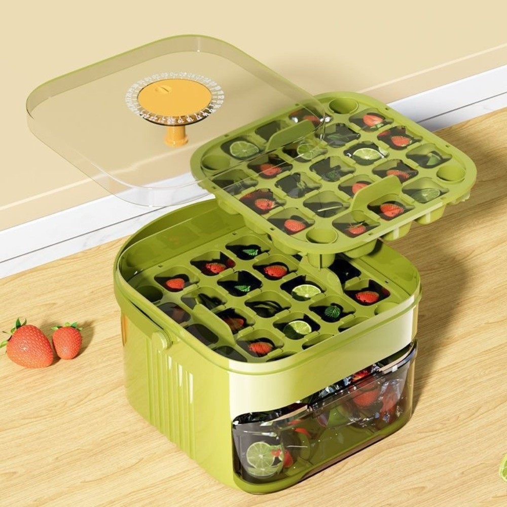 50-Cube Ice Maker with Easy Pr - Food Storage Machine recension och pris