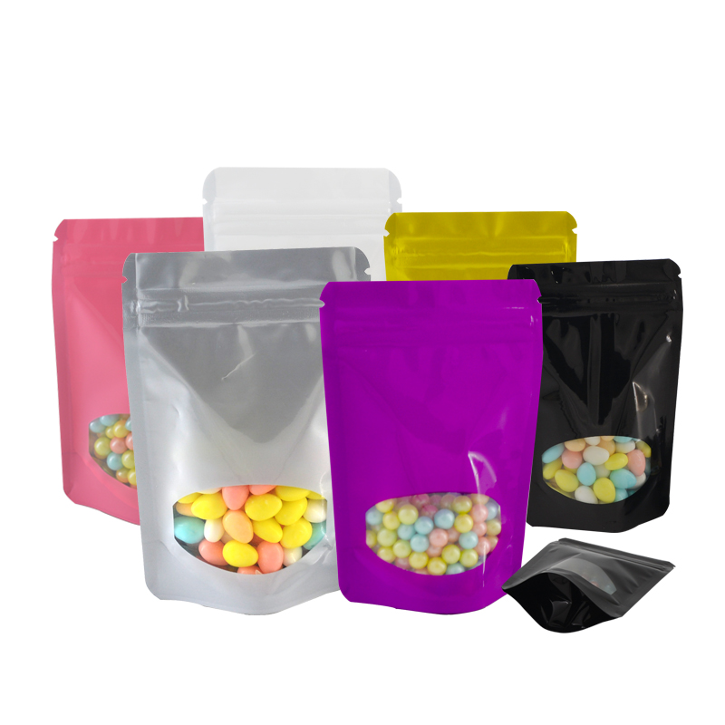 100 Pcs Colored Aluminum Foil  - Food Storage With Lock recension och pris