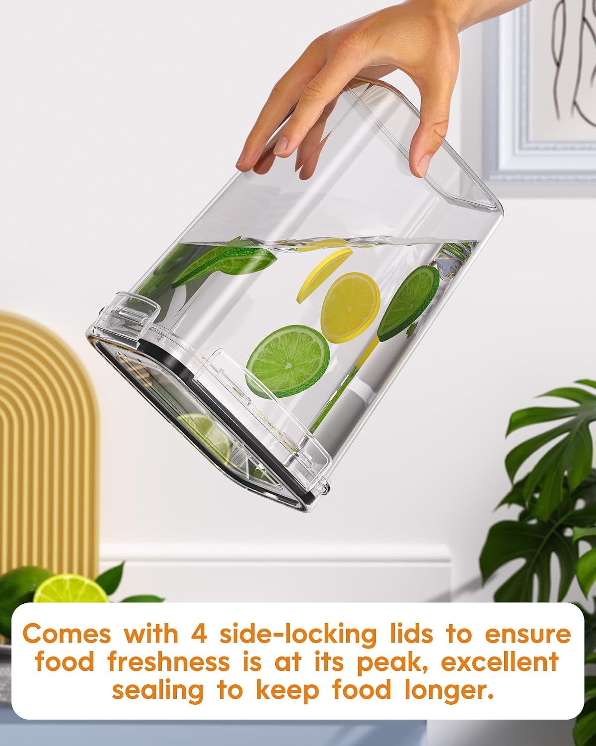 36 Pcs Airtight Food Storage C - Food Storage Plastic Containers With Lids recension och pris