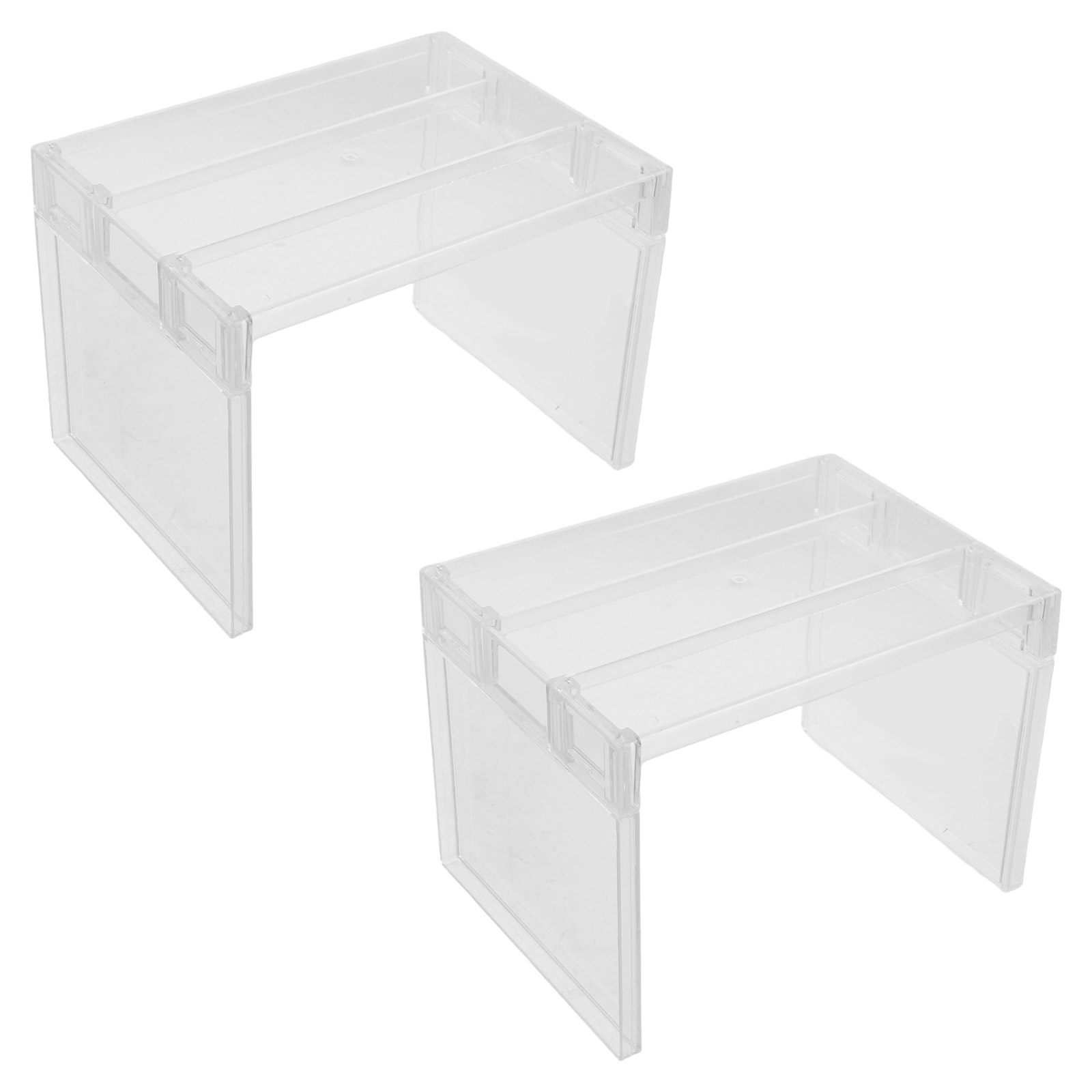 2Pcs Clear Refrigerator Organi - Food Storage With Dividers recension och pris